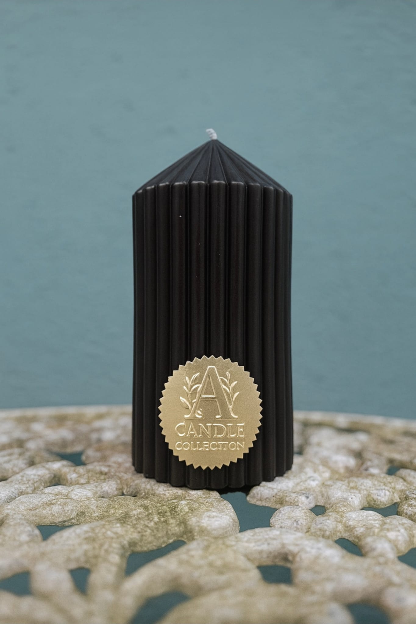 Pillar Candle - Noir Black