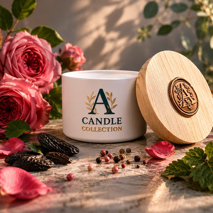 Roses & Heels - Tin Candle