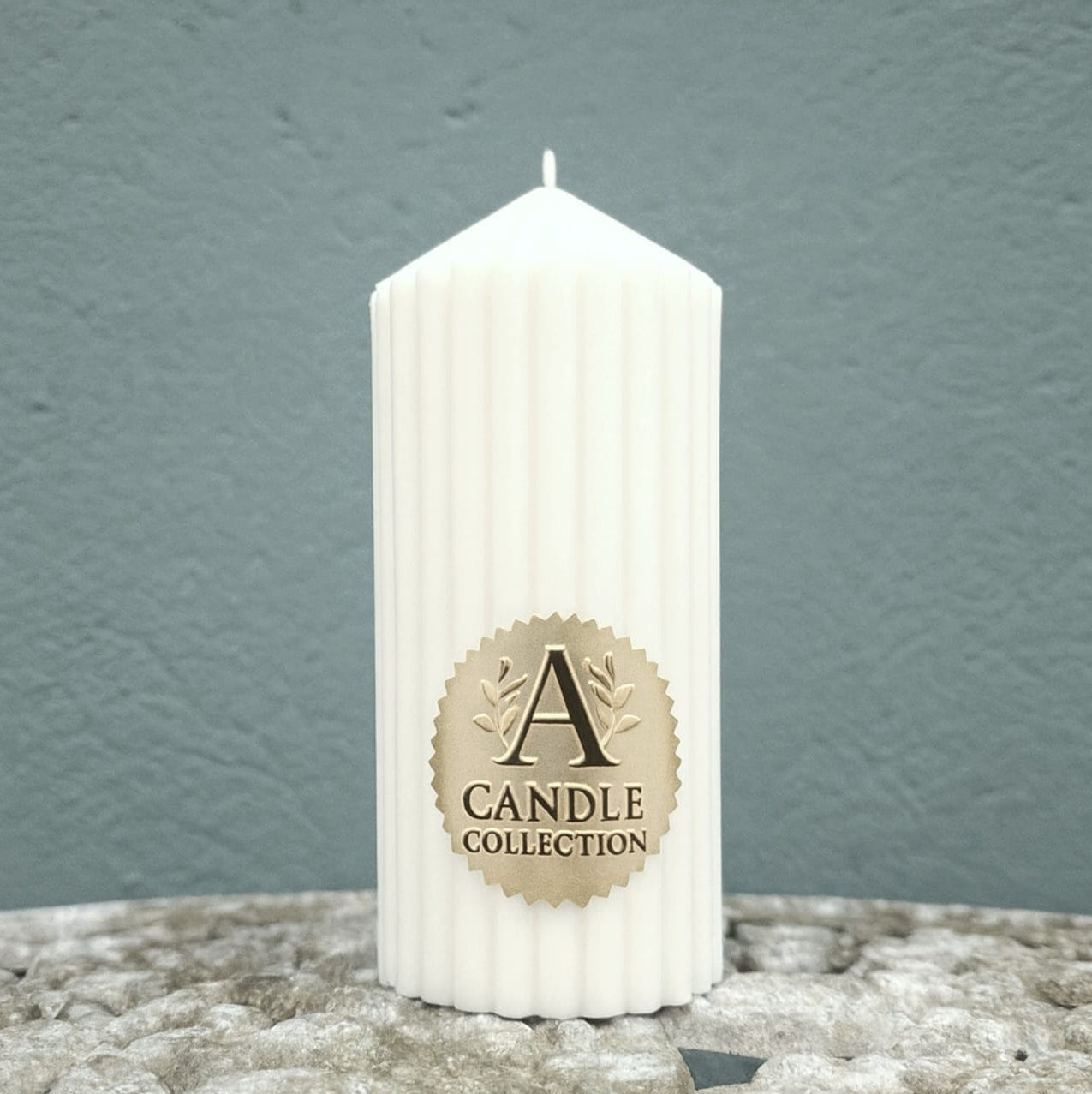 Ivory Pillar Candle - Soy