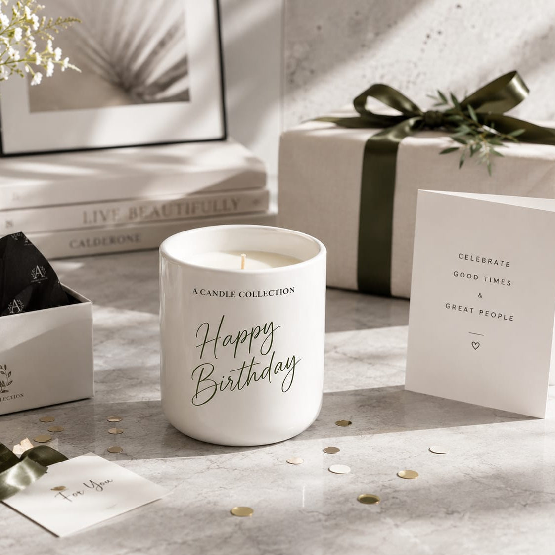 Happy Birthday Candle - choose Your scent