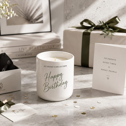 Happy Birthday Candle - choose Your scent